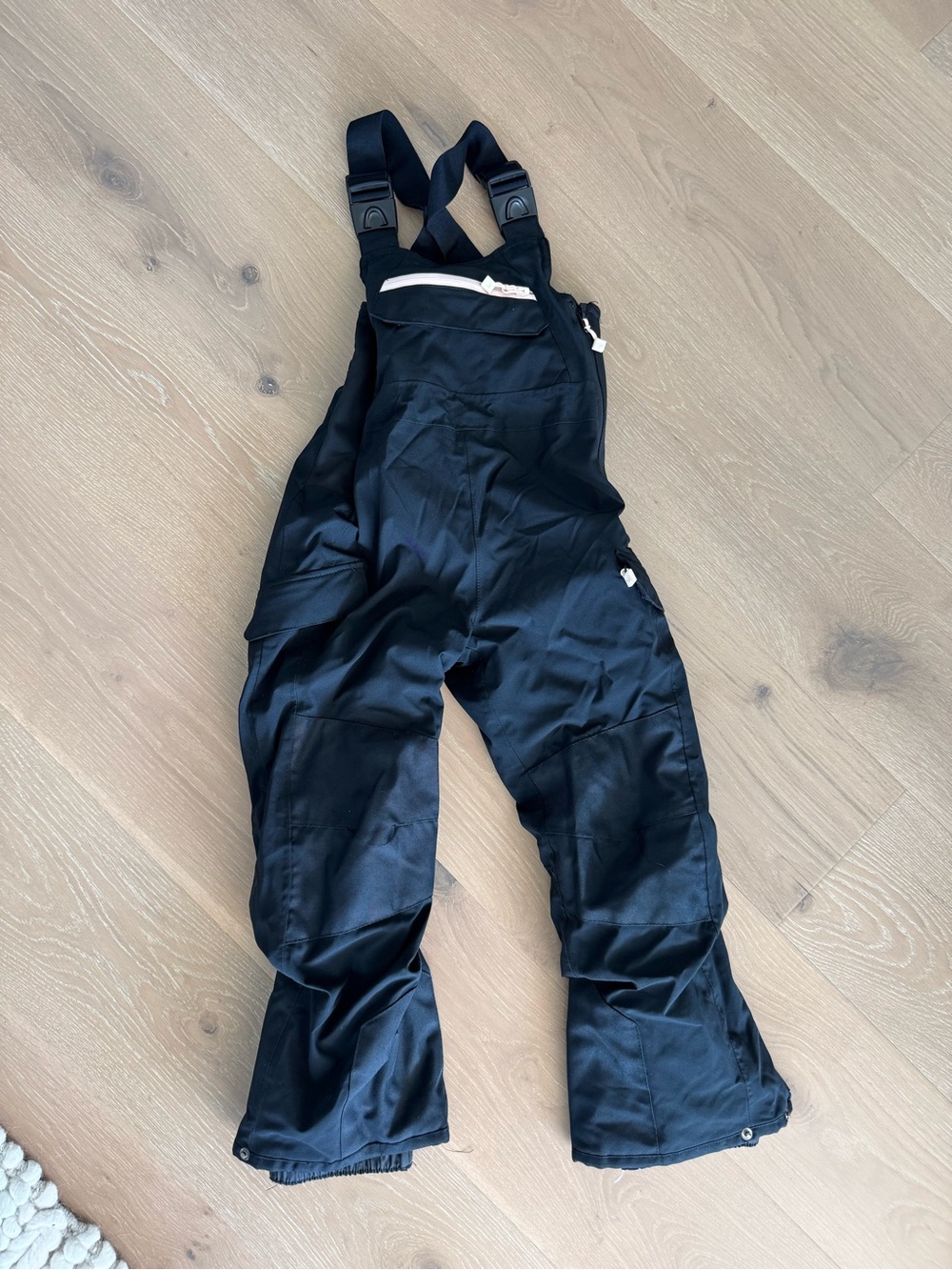 all in motion Black Girls Size 6X Ski Bib Overalls